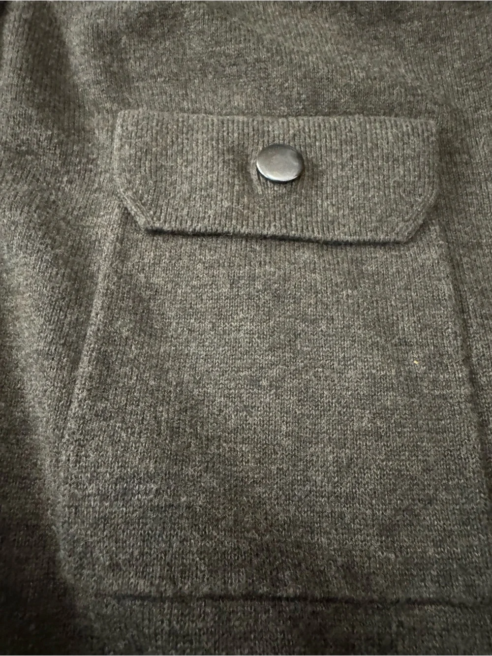 Banana Republic Dark Brown Zip-Up Sweater Jacket